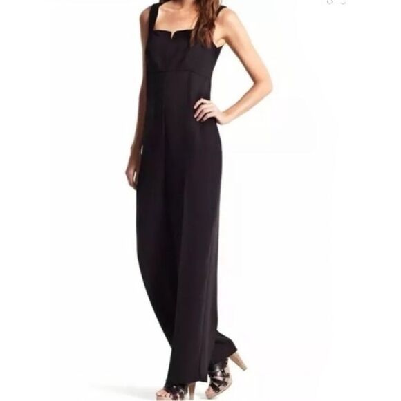 Derek Lam For Design Nation Black Square Neckline Jumpsuit - Picture 10 of 10